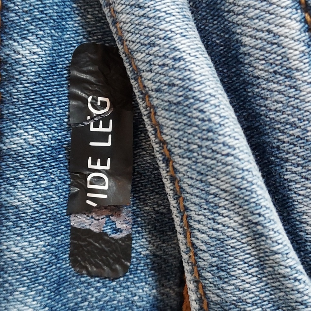 JUDY BLUE WIDE LEG JEANS Size 1 -25 - Picture 8 of 10